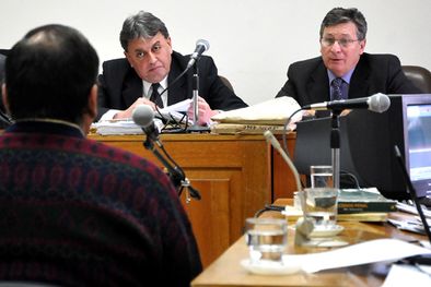 MDZol | Ramón Riquero, prefirió escuchar a todos los testigos, antes de dar su versión ante la Segunda Cámara del Crimen. Foto: Agustín Mauricio/Mediamza.com
