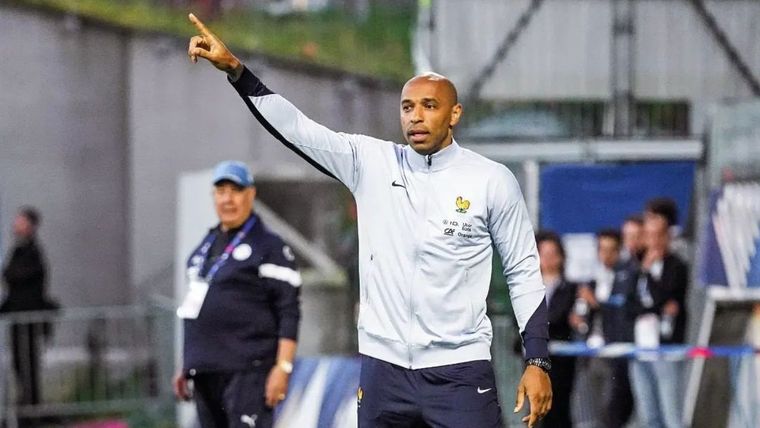 Henry habló del partido con Argentino y evitó entrar en polémica. Foto: Instagram @thierryhenry_fan
