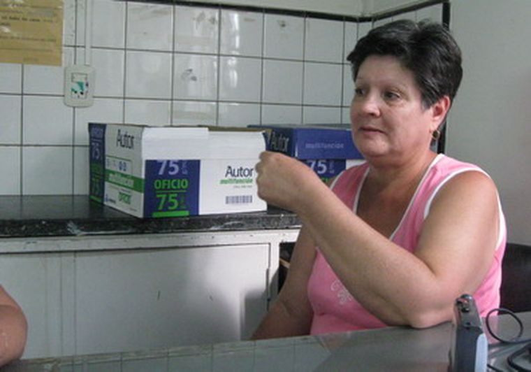 A punto de romper en llanto, la hermana del muerto, contó su periplo.