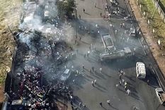 El lugar de la tragedia. Foto: Whio. El lugar de la tragedia. Foto: Whio.