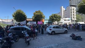 Los gremios docentes en la paritaria de este miércoles. Los gremios docentes en la paritaria de este miércoles.