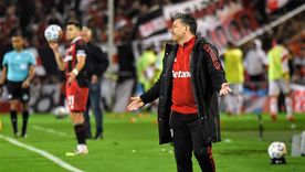 Marcelo Gallardo durante el partido contra Unión, por Copa Argentina. Marcelo Gallardo durante el partido contra Unión, por Copa Argentina.