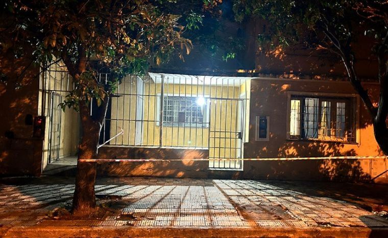 Domicilio donde fue hallado el cadáver Foto: Cadena 3