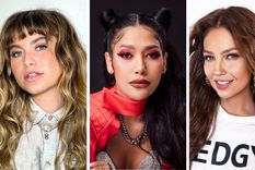 Desde el lejano oeste: la foto sin pantalones  de Thalía, Farina y Sofía Reyes que conquistó a todos