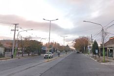 Avenida Mitre de Junín, la zona donde se habría consumado un abuso contra una mujer en un local de ropa