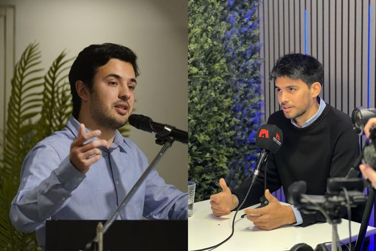 Sebastián Rovira (izquierda) y Tomás Mujia Gattinoni (derecha)