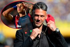 Demichelis llamó a Bareiro para ofrecerle formalmente jugar en River y el goleador de San Lorenzo duda por la competencia que tendría con Borja. Foto: archivo