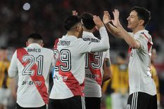 River cumplió, ganó y se clasificó en la Libertadores Foto: Télam