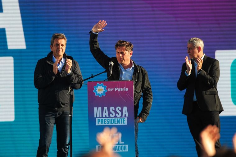 Massa Sergio anticipó una victoria del peronismo en todo el país Foto: Télam