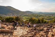 La imagen de la Virgen María en Medjugorje, Bosnia. Foto: Shutterstock