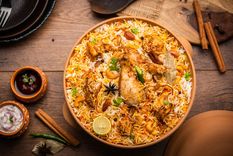 Biryani de pollo Una receta clásica de la India en pocos minutos Foto: Shutterstock