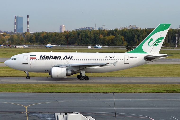 El avión que tuvo el percance es de la empresa Mahan Air Foto: Wikipedia