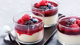Panna cotta Una receta clásica de Italia para hacer en minutos. Foto: Shutterstock