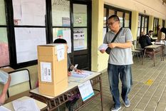 Balotaje 2023. Foto: Felicitas Oyhenart / MDZ Balotaje 2023. Foto: Felicitas Oyhenart / MDZ