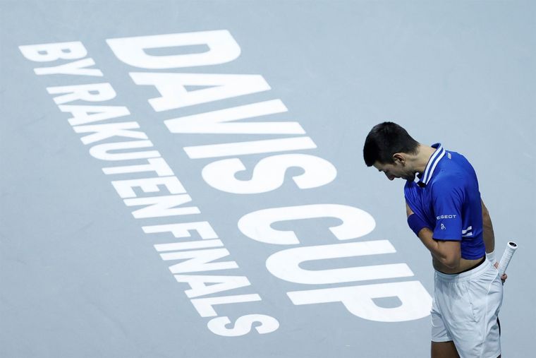 Djokovic quedó en la puerta de otra consagración. Foto: EFE