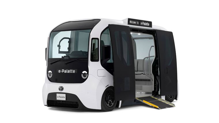 Toyota lanza el e-Palette, el vehículo eléctrico multifunción para transporte y servicios urbanos