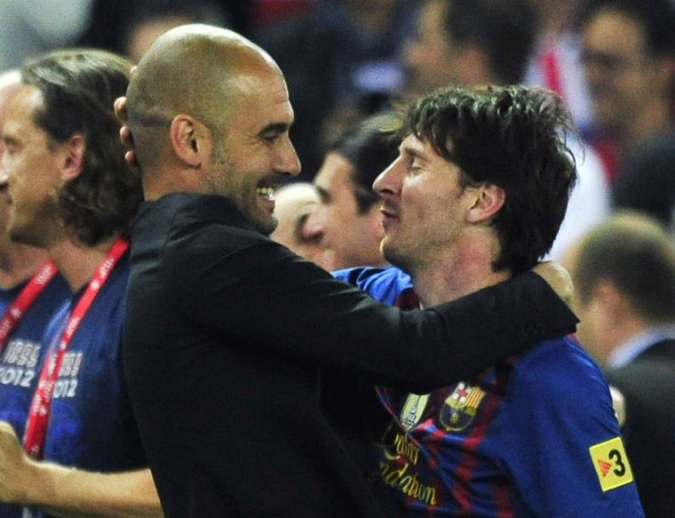 Pep Guardiola habló del caso Messi-Barcelona Foto: Télam