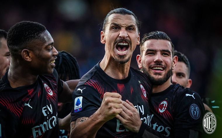 Zlatan Ibrahimovic Foto: @acmilan