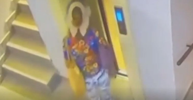 Según informaron a la prensa, nadie oyó los gritos de la mujer que falleció en el ascensor Foto: Captura de pantalla