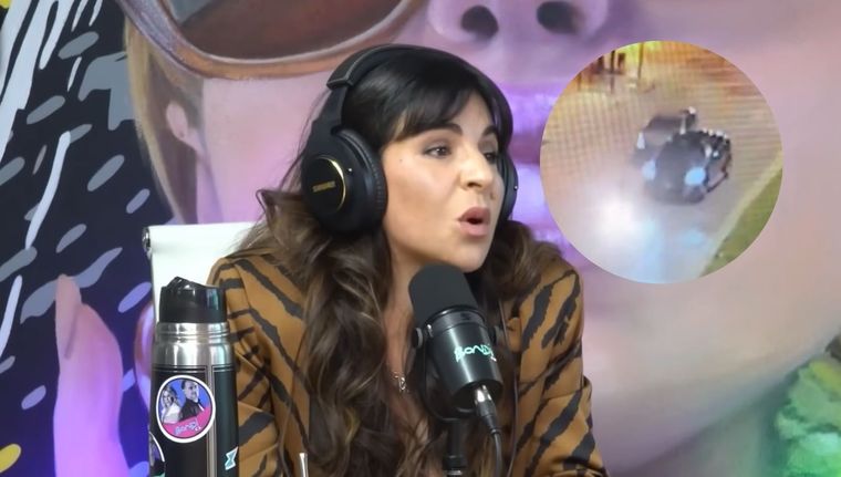 La hija de Diego vivió un momento de mucha tensión. Foto: Captura de pantalla/ Youtube: Bondi Live/ Twitter: @elcanciller,