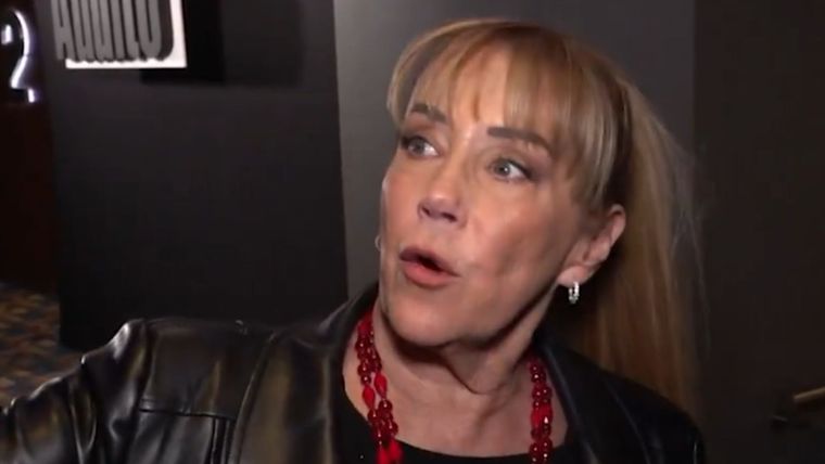 La picante conductora fue tajante cuando enfrentó las cámaras. Foto: captura pantalla El Trece.