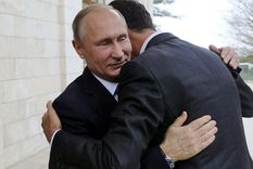 Putin tiene un gran aliado en Al Assad. Foto: APNews. Putin tiene un gran aliado en Al Assad. Foto: APNews.