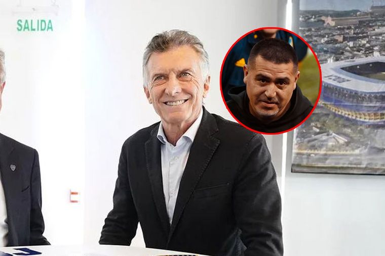 Macri y un lapidario tuit contra Riquelme a días de las elecciones en Boca Foto: @andreshibarra