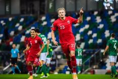 italia sorprendio a holanda y haaland se despacho con dos golazos