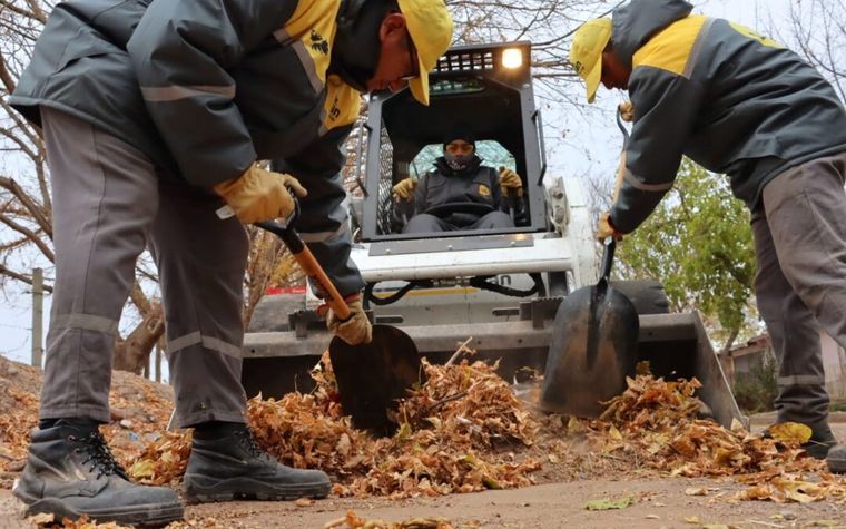 Trabajadores municipales de Luján de Cuyo