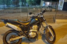 La moto de la turista estadounidense fue recuperada en Godoy Cruz Foto: Ministerio de Seguridad de Mendoza