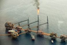 El Complejo Cantarell en su momento fue el segundo yacimiento de petróleo más grande del mundo. Foto: Getty Image - BBC Mundo