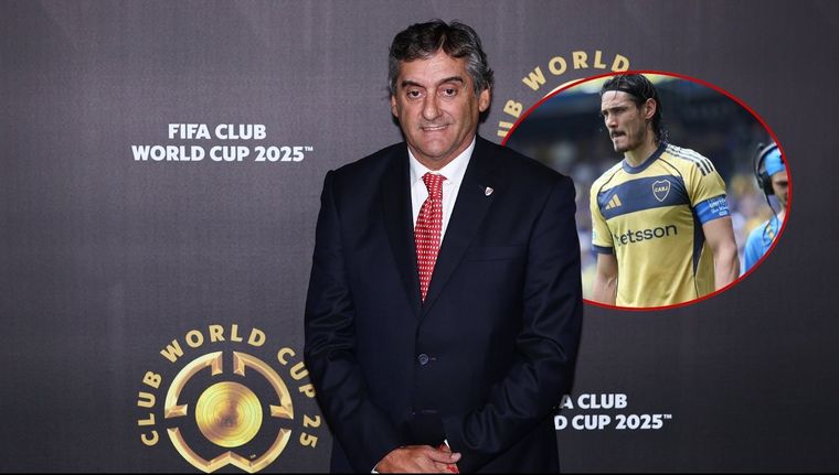 Enzo Francescoli, ídolo y manager de River, defendió a su compatriota Edinson Cavani en medio de las críticas.&nbsp;