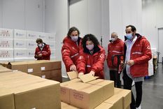 Más de 800 mil vacunas son distribuidas en todo el país desde este martes Foto: Telam