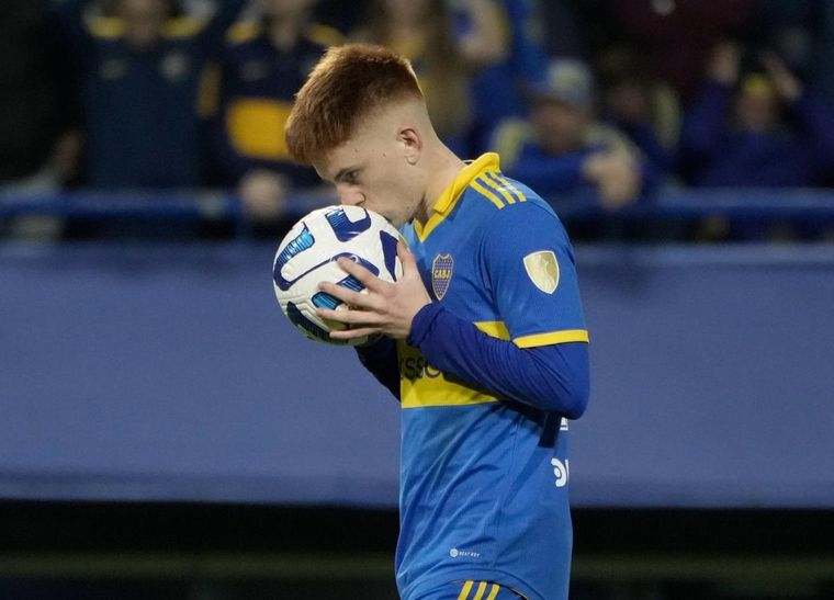 Valentín Barco, uno de los futbolistas que podría abandonar Boca en 2024 Foto: (Foto: archivo)