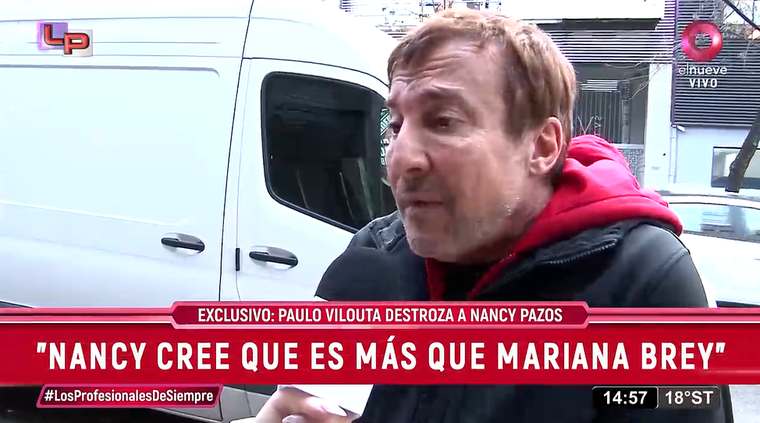 Paulo Vilouta destruyó a Nancy Pazos. Paulo Vilouta destruyó a Nancy Pazos.