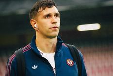 Emiliano Martínez y un desafiante mensaje en Instagram.