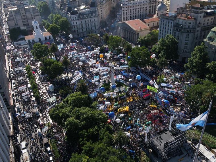 Desde cada uno de los sectores que integran el frente se intentó dar una imagen de unidad