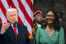 trump hablo por telefono con delcy rodriguez: es una persona fantastica