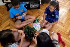 armar el arbolito en familia