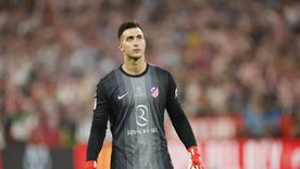 Juan Musso, arquero del Atlético de Madrid. Juan Musso, arquero del Atlético de Madrid.