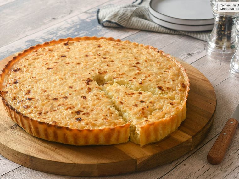 Cómo hacer tarta de cebolla y cuatro quesos perfecta: cremosa y dorada