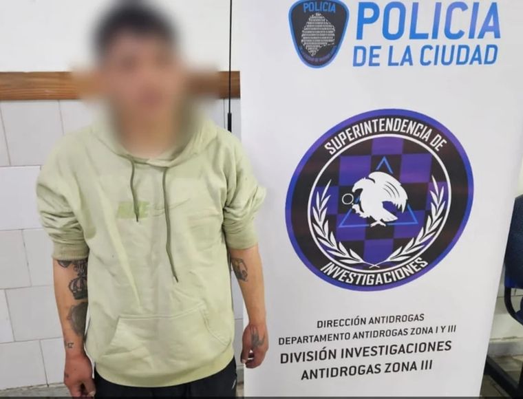 Detuvieron a Peso Pluma, el delincuente que estaba prófugo desde hace más de cinco meses.  Foto: NA