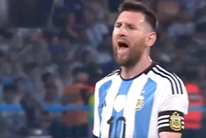 video: por que messi ?reto? a un alcanzapelotas en pleno partido de argentina ante curazao