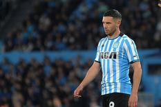 El nueve volvió a convertir. Foto: Racing Club El nueve volvió a convertir. Foto: Racing Club