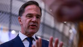 Mark Rutte, jefe de la OTAN, está en Ucrania. Foto Efe Mark Rutte, jefe de la OTAN, está en Ucrania. Foto Efe