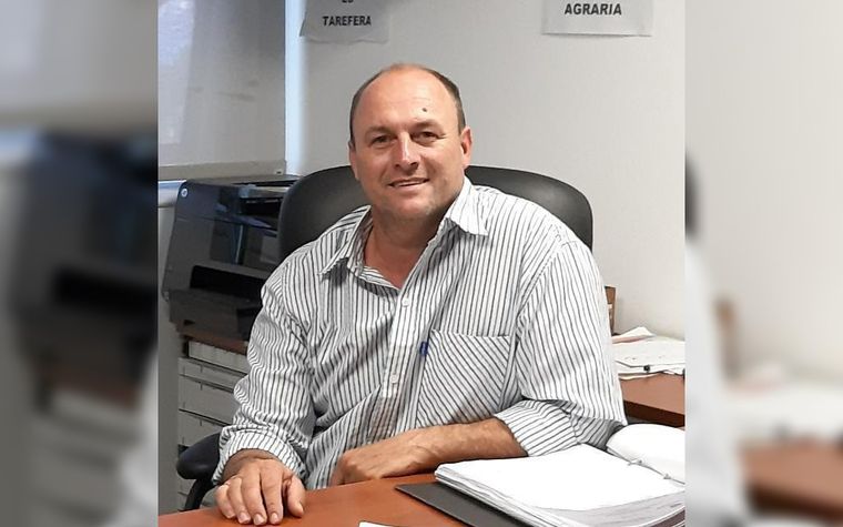 El intendente de la ciudad misionera de Colonia Aurora, Cali Goring. El intendente de la ciudad misionera de Colonia Aurora, Cali Goring.