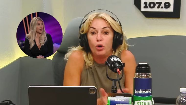 La panelista fue al hueso. Fotos: capturas de video/ El Observador/ Telefe. 