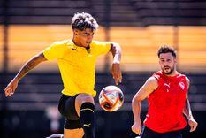 Independiente superó a Peñarol en un amistoso de 50 minutos a puertas cerradas.