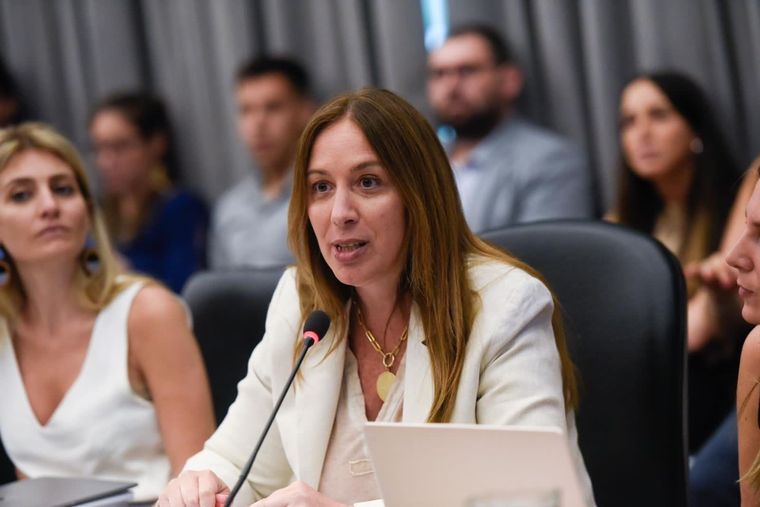 María Eugenia Vidal negó que el PRO mantenga un acuerdo de cogobierno con La Libertad Avanza y aclaró que todavía falta mucho camino por recorrer Foto: Twitter María Eugenia Vidal