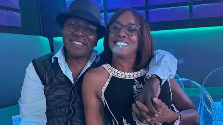 Víctor y Marisol se tomaron esta foto en Jet Set, en la noche en que ocurrió la tragedia. Foto: BBC